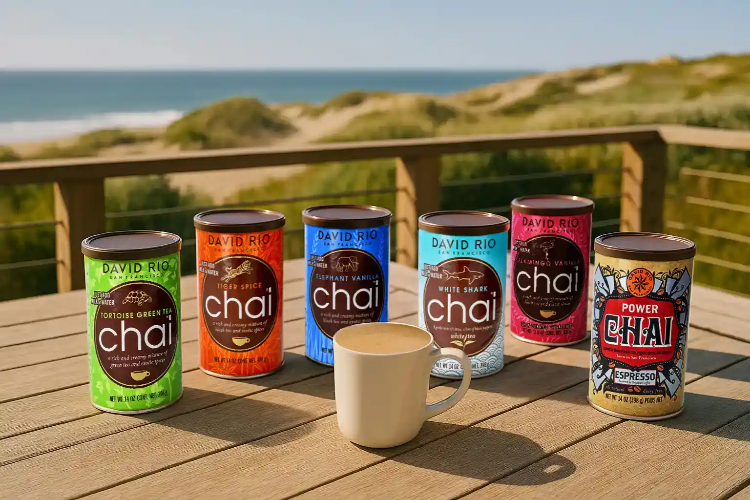 David Rio chai lineup